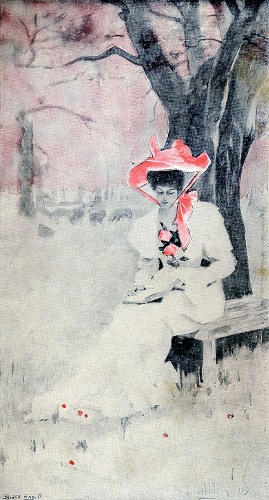 Lectura interesante, por Oscar Wilson, Almanaque-Álbum de La Ilustración para el año de 1897