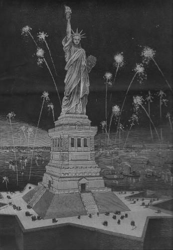 La Libertad iluminando al mundo